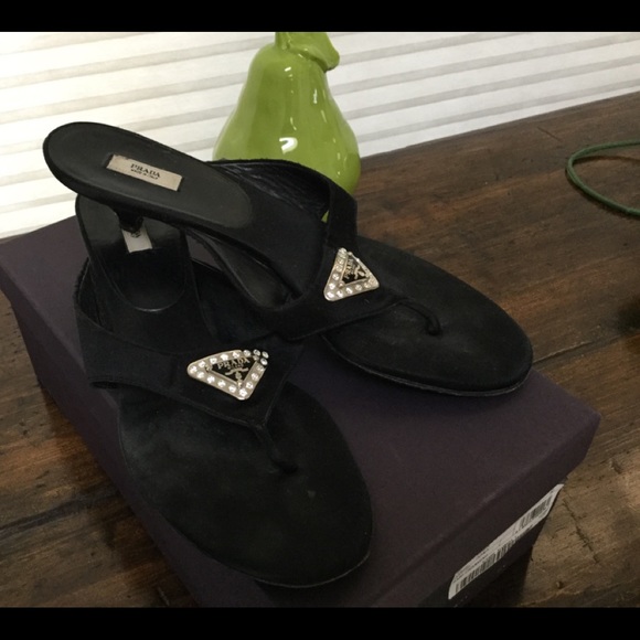 Prada Black Sandals - Picture 6 of 10